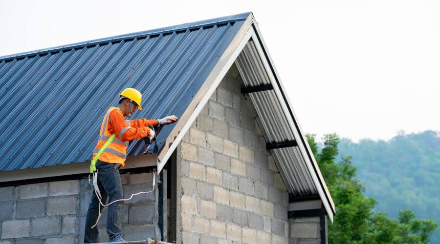 Professional metal roof installation in Sterling, CO
